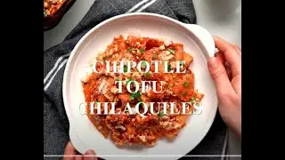 Traditional Chipotle Tofu Chilaquiles, #recipes #recipe
