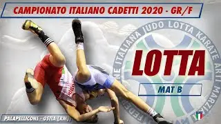 LOTTA - Campionato Italiano Cadetti 2020 GR/F -  MAT B