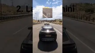 TOP 3 Fastest tuned SUV in FORZA HORIZON 5 #DBX #urus #x5#youtubeshorts