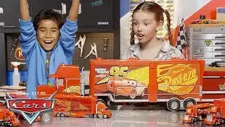 Super Track Mack's HIDDEN Race Track | Pixar Cars