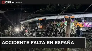 DESCARRILÓ otro tren en España: MURIÓ el maquinista y hay al menos 14 heridos