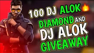💎 💎  100 DJ ALOK GIVEAWAY || Road to 100k
