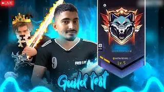 Free Fire Live Guild Test 🤯1 Vs 3 | Bhuvii Gaming Free Fire Live 2K Soon #GuildTest #FreeFireLive