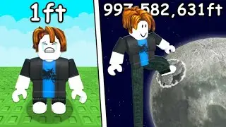 Roblox Experience Get Tall and Fall [🔥World 5] By Fun First - Basic Overview