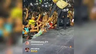 Jada Kingdom and Skeng Performance In Antigua 🇦🇬Skeng Performaning With CRIPPLE MAN EDITION 🔥🔥🔥💥