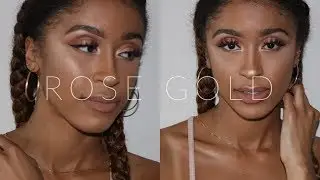 Rose Gold Makeup Tutorial | THEEKARARAE