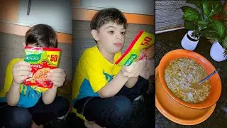 Bazil Ne Banai First Time Maggi | Bazil ki Special Recipe | Bazil Made Maggi For The First Time |