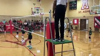2024 St Agnes 5th Grade Volleyball Game #2 vs New Life Academy (9-18-24)