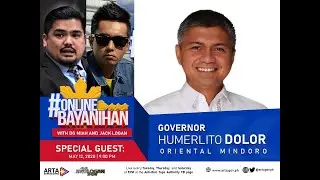 ONLINEBAYANIHAN with Oriental Mindoro Governor Humerlito Dolor | 12 May 2020