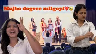 It was my Convocation day | Tanusshka Sharma |
