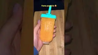 How To Make Fanta Popsicle At Home😍 #shorts #youtube