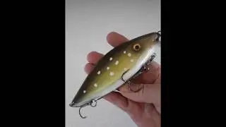 Hand made magnetic fishing lure.
