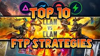 CLAN VS CLAN TOP 10 TIPS | FTP Easy Points Strategies ! | Raid Shadow Legends