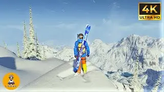 Skiing Ultra High Realistic Graphics Gameplay | Steep