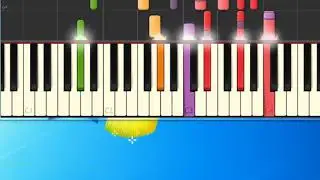 [Piano Tutorial Synthesia]As tears go by - Rolling Stones