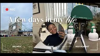 London Living Vlogmas - Episode 4: Husband Cooks, The Ivy date, beef wrap recipe & just being me