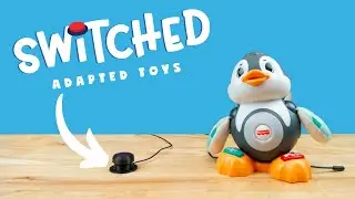 How to Switch Adapt the Fisher-Price Cool Beats Penguin | Accessible Play for All
