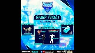 Gareena FreeFire Pro League grand final rewards from redeem code