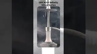 ODUMAN Infinity Silver Series #oduman #hookah #luxurylifestyle #luxuryhookah