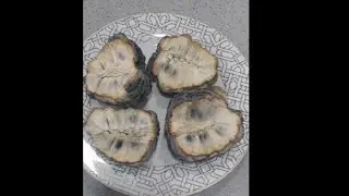 #asmr  Custard apple or Atis #cutting #design #slice