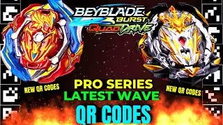 NEW PRO SERIES WAVE 5 BEYBLADES QR CODES | PRIME APOCALYPSE PRO | BEYBLADE BURST QUAD DRIVE | 4K HD
