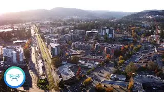 Downtown Langford BC | 4k Drone Video