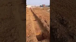 running at project #pnc company project #boundry wall #civil engineer #onsite #construction #work