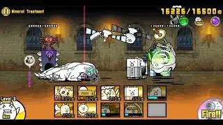 How to clear Mineral Treatment (no Ubers)//battle cats