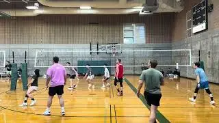 Absolute Zero Volleyball: Team Andy vs Team Alan