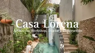 Pastel color house designs with a cool touch of nature