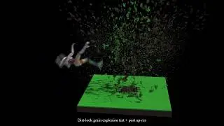 Houdini Vellum Grain random tests and comparisons