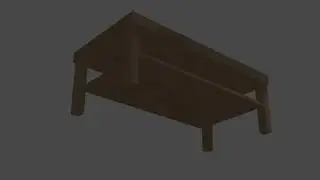Coffee Table (Blender 3D)