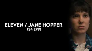 Eleven / Jane Hopper (S4 EP9) - Scene Pack (Stranger Things)