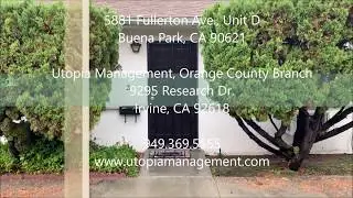 Buena Park Property Management - 5881 Fullerton Ave., Unit D, Buena Park, CA 90621