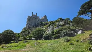 ST. MICHAEL'S MOUNT: EXTERIOR & GARDENS, + FERRY BACK TO THE MAINLAND.