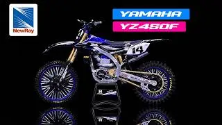 Yamaha YZ450F Championship Edition Motorcycle #14 Dylan Ferrandis 1/12 Diecast Model by New Ray