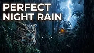 Realistic Rain Sounds for Sleeping and Better Concentration | Forest Ambience