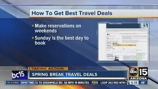 Spring Break travel deals
