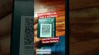 JioFi 4 Jmr1140 Mobile Battery , JioFi 3 4G Router Jmr540 Hotspot Router Battery , Scud-mfb260001