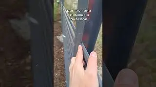 Самый ПОПУЛЯРНЫЙ забор 2024 года! Жалюзи &mdash; Новый ТРЕНД? ✅#забор #строительство #жалюзи #винтовыесваи