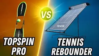 Practice Tennis At Home With Topspin Pro vs KSports Tennis Rebounder&zwnj;