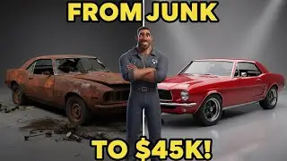 I Turned a $500 Junk Car Into $45,000 Classic Car Restoration Business