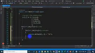 65 - C# - Two Dimensional Arrays in Practice مقدمة عملية عن المصفوفات ثنائية الابعاد