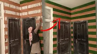 How to install grass on wall | Artificial grass | Grass wall design