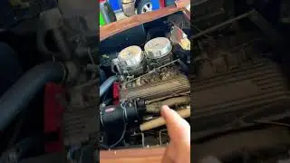 Progressive dual 4bbl linkage, 56 Corvette&hellip;