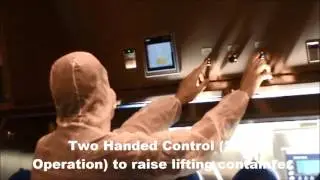 Factory Demo: Dispensing Isolator, Procedure for large product loading, drum and bag