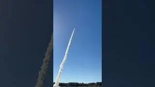 Olin College Rocketry Launch High-Powered Phoenix V-2 Rocket (Interstellar Edit)