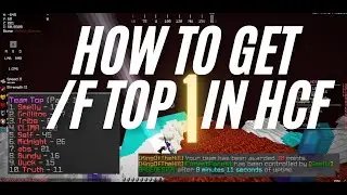 MINECRAFT HCF HOW TO GET /F TOP #1
