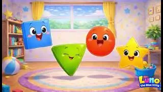 Fun Shapes for Kids with Luno