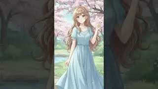 ​My first Anime Mini-Story  🌸✨ Pov:Your crush finally arrives 🕰️
